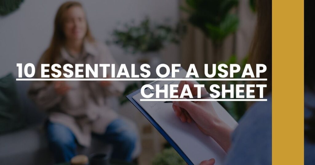 10 Essentials of a USPAP Cheat Sheet Feature Image